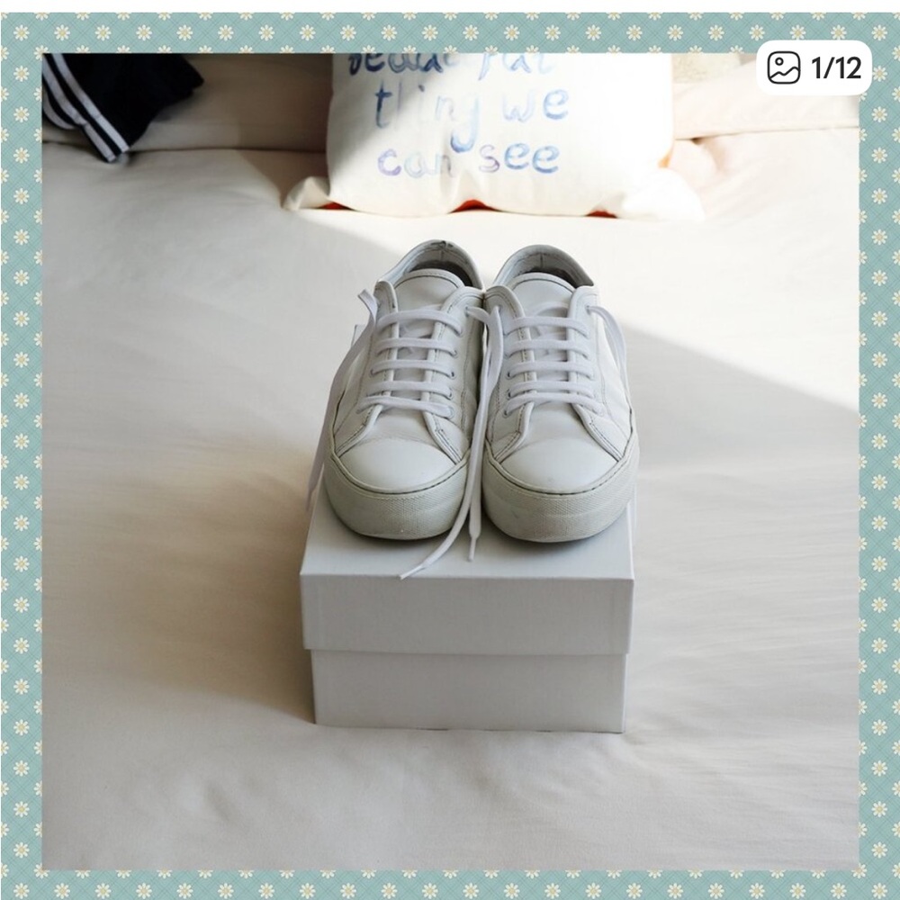 Common Projects Tournament Low in White